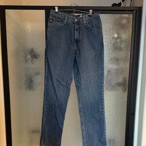 Cinch Men's Straight Blue Jeans